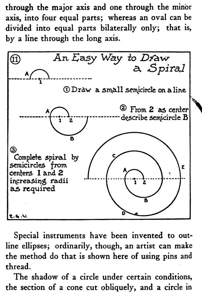 how to draw spirals
