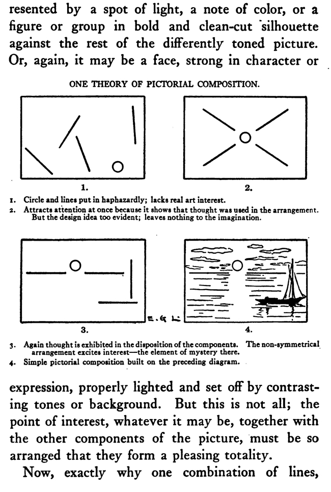 theory of good Pictorial Composition