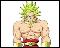 How to Draw Broly | Dragon Ball Z - YouTube