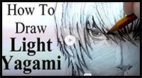 How to Draw Light Yagami (from Death Note) - YouTube