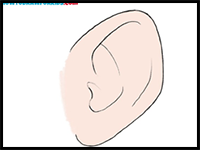 How to Draw an Anime Ear