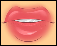 How to Draw Anime Lips