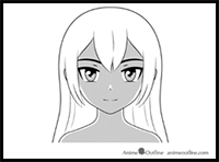 How to Shade an Anime Face in Different Lighting
