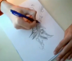 How to Draw Dark Magician(Yu-Gi-Oh) Video Tutorial