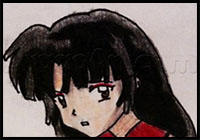 How to Draw Sango from InuYasha