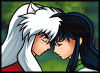 How to Draw Inuyasha and Kagome