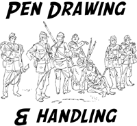 Drawing in Pen and Ink and How to Handle Your Pen Correctly