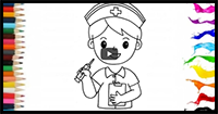 How to Draw a Nurse for Beginners