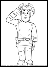 How to Draw Fireman Sam