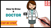 How to Draw a Doctor Easy Step by Step