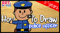 How to Draw a Police Officer