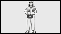 How to Draw a Police Woman Easy