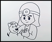 How to Draw Pet Doctor