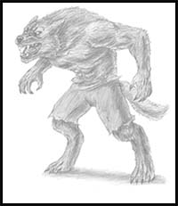 How to Draw a Werewolf