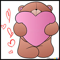 Draw Cute Teddy Bear