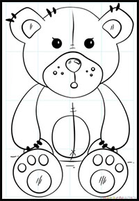 How to Draw a Teddy bear