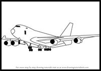 How to Draw a Boeing 747