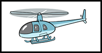 How to Draw a Helicopter - A Step by Step Guide