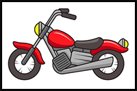 How to Draw a Motorcycle – Step by Step Guide