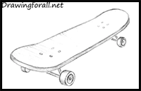 How to Draw a Skateboard