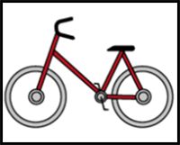 How to Draw Bicycle