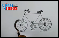 How to Draw a Bicycle Easy Step by Step for Kids