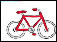 How to Draw an Easy Bicycle