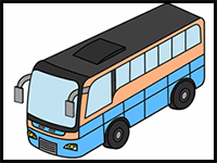 How to Draw a Real Bus