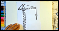 How to Draw a Tower Crane