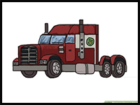 How to Draw a Truck