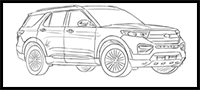 How to Draw an SUV