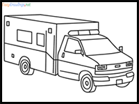 How to Draw an Ambulance
