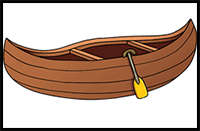 Complete Canoe drawing