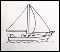 How to Draw a Sailboat