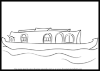 How to Draw a Boat House