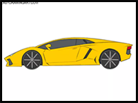 How to Draw a Lamborghini