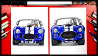 How to Draw a Shelby Cobra (Front View)
