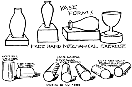 Geometrical Vases Shapes