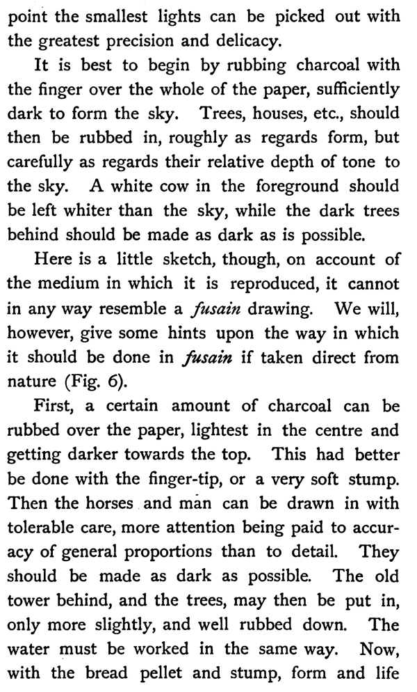 Drawing in Black and White