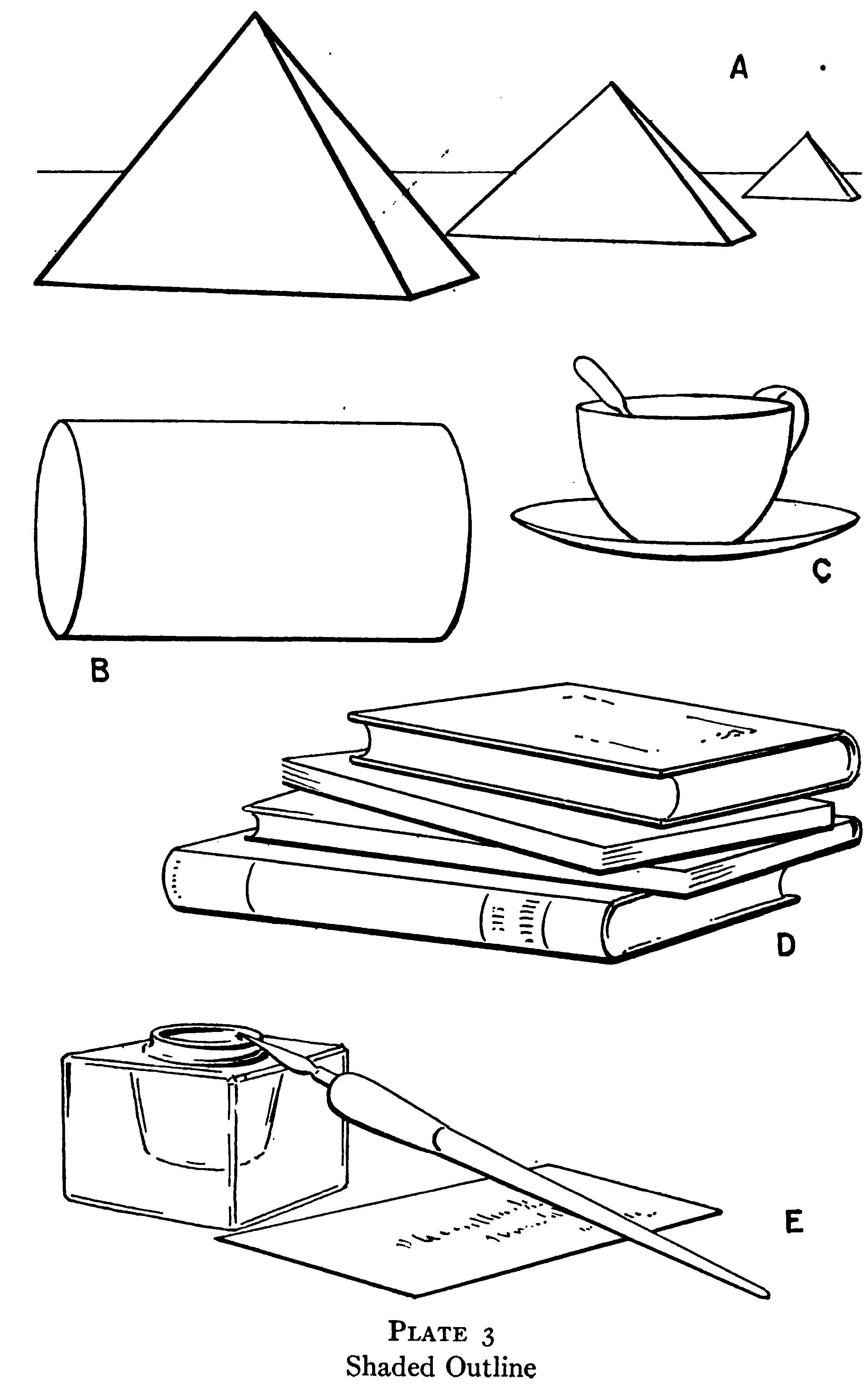 Practice Drawing Outlines and Contours of Object or Person You Are