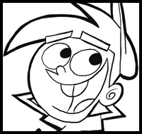 How to Draw Timmy Turner from Fairly Odd Parents : Step by Step Drawing Lesson 