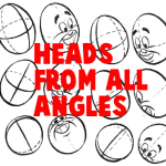 Drawing Cartoon Heads From All Angles and Positions