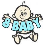 How to Draw a Baby from the Number 8 or Letter B 