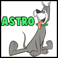 How to Draw Astro the Dog