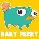 How to Draw Baby Perry the Platypus
