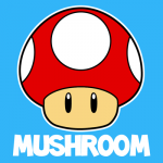 Drawing the One Up Mushroom