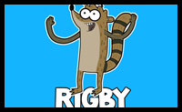 How to Draw Rigby from Regular Show in Easy Steps Lesson