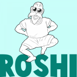 How to Draw Master Roshi from Dragon Ball Z in Step by Step Drawing Tutorial 