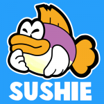 How to Draw Sushie Fish from Nintendo’s Super Paper Mario Drawing Tutorial 
