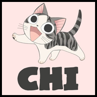 How to Draw Chi the Cat